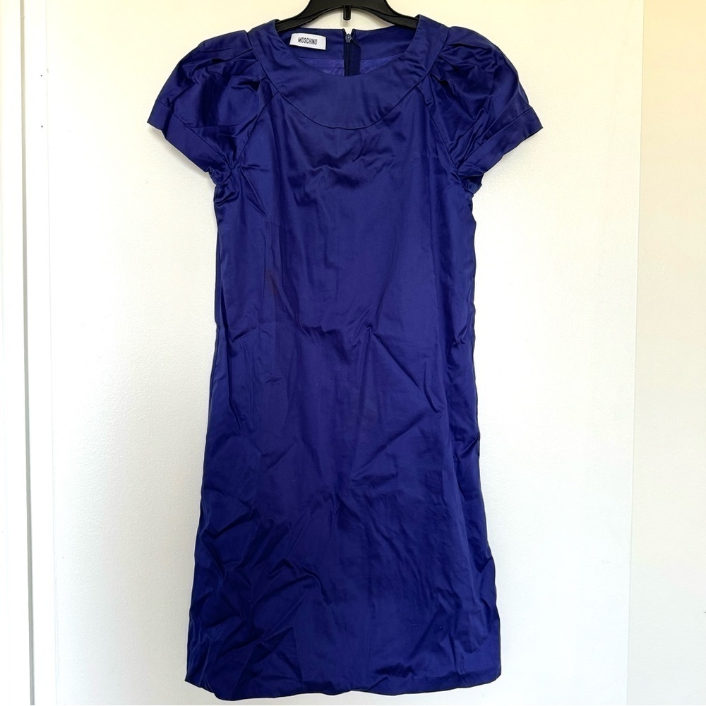 Moschino Dress, Size 6, Purple, Authentic